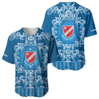 Personalized Italy Molise Baseball Jersey Baroque Motif