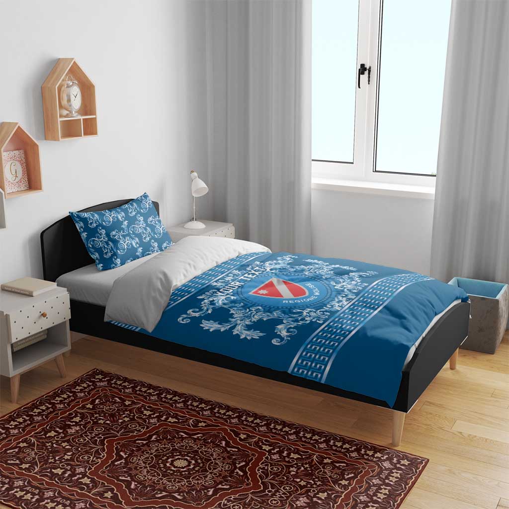 Personalized Italy Molise Bedding Set Baroque Motif