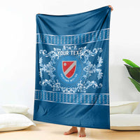 Personalized Italy Molise Blanket Baroque Motif
