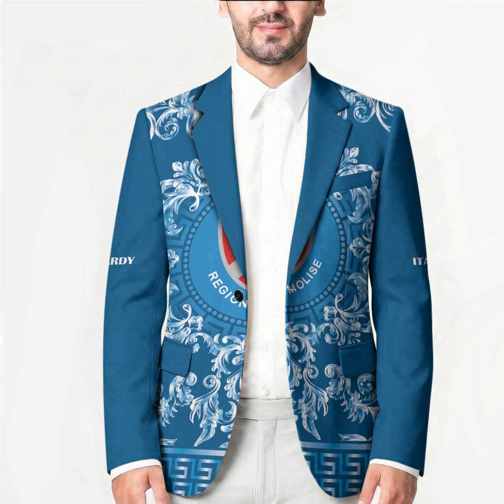 Personalized Italy Molise Blazer Baroque Motif