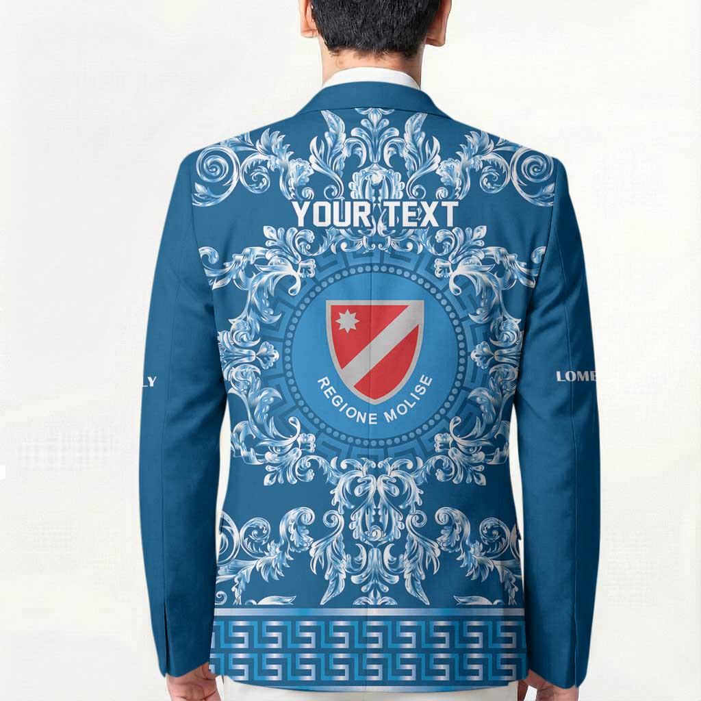 Personalized Italy Molise Blazer Baroque Motif