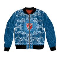 Personalized Italy Molise Bomber Jacket Baroque Motif