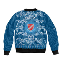 Personalized Italy Molise Bomber Jacket Baroque Motif