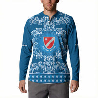 Personalized Italy Molise Button Sweatshirt Baroque Motif
