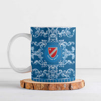 Personalized Italy Molise Ceramic Mug Baroque Motif