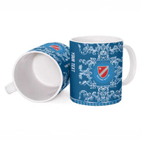 Personalized Italy Molise Ceramic Mug Baroque Motif