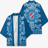 Personalized Italy Molise Kimono Baroque Motif