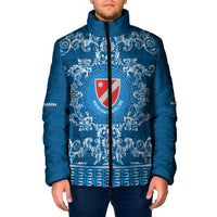 Personalized Italy Molise Padded Jacket Baroque Motif
