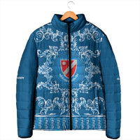 Personalized Italy Molise Padded Jacket Baroque Motif