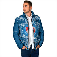 Personalized Italy Molise Padded Jacket Baroque Motif