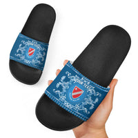 Personalized Italy Molise Slide Sandals Baroque Motif
