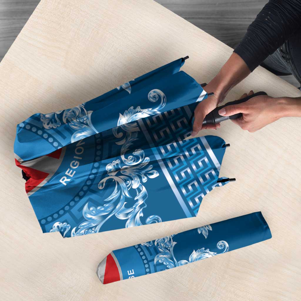 Personalized Italy Molise Umbrella Baroque Motif