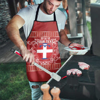 Personalized Italy Piedmont Apron Baroque Motif
