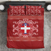 Personalized Italy Piedmont Bedding Set Baroque Motif