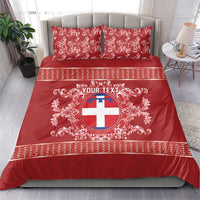 Personalized Italy Piedmont Bedding Set Baroque Motif