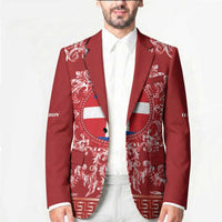 Personalized Italy Piedmont Blazer Baroque Motif