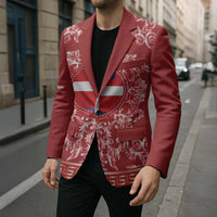 Personalized Italy Piedmont Blazer Baroque Motif