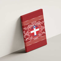 Personalized Italy Piedmont Canvas Wall Art Baroque Motif