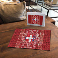 Personalized Italy Piedmont Puzzle Baroque Motif