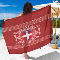 Personalized Italy Piedmont Sarong Baroque Motif