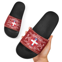 Personalized Italy Piedmont Slide Sandals Baroque Motif