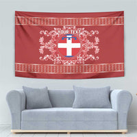 Personalized Italy Piedmont Tapestry Baroque Motif