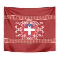 Personalized Italy Piedmont Tapestry Baroque Motif