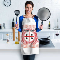 Personalized Italy Sardinia Apron Baroque Motif