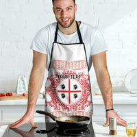 Personalized Italy Sardinia Apron Baroque Motif