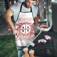 Personalized Italy Sardinia Apron Baroque Motif