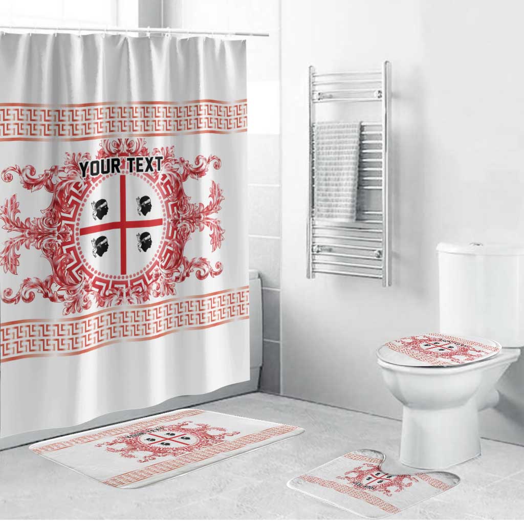 Personalized Italy Sardinia Bathroom Set Baroque Motif