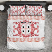 Personalized Italy Sardinia Bedding Set Baroque Motif