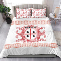 Personalized Italy Sardinia Bedding Set Baroque Motif