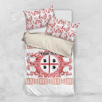 Personalized Italy Sardinia Bedding Set Baroque Motif