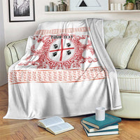 Personalized Italy Sardinia Blanket Baroque Motif