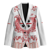 Personalized Italy Sardinia Blazer Baroque Motif