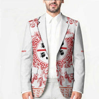 Personalized Italy Sardinia Blazer Baroque Motif