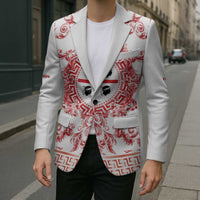 Personalized Italy Sardinia Blazer Baroque Motif
