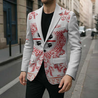 Personalized Italy Sardinia Blazer Baroque Motif