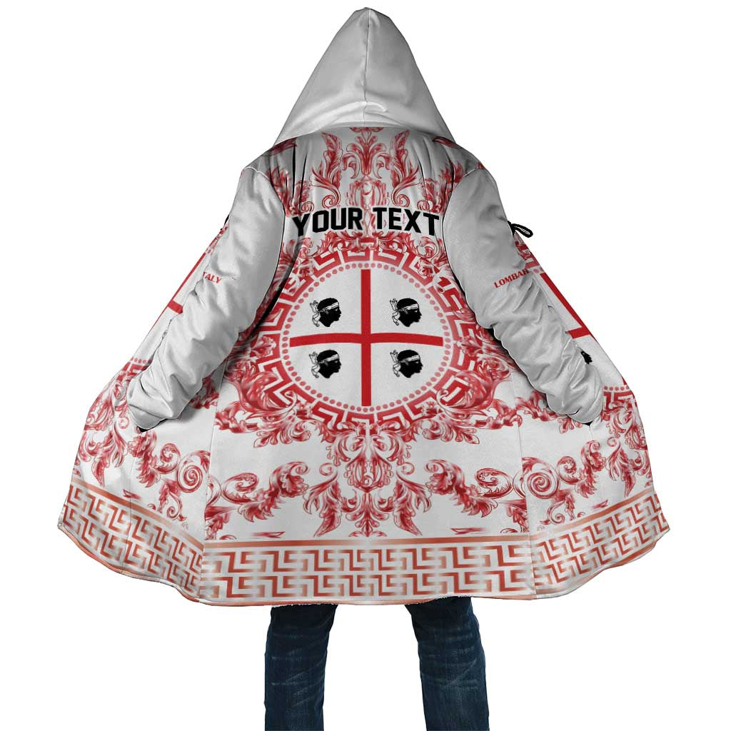 Personalized Italy Sardinia Cloak Baroque Motif