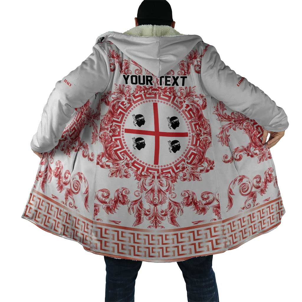 Personalized Italy Sardinia Cloak Baroque Motif