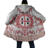 Personalized Italy Sardinia Cloak Baroque Motif