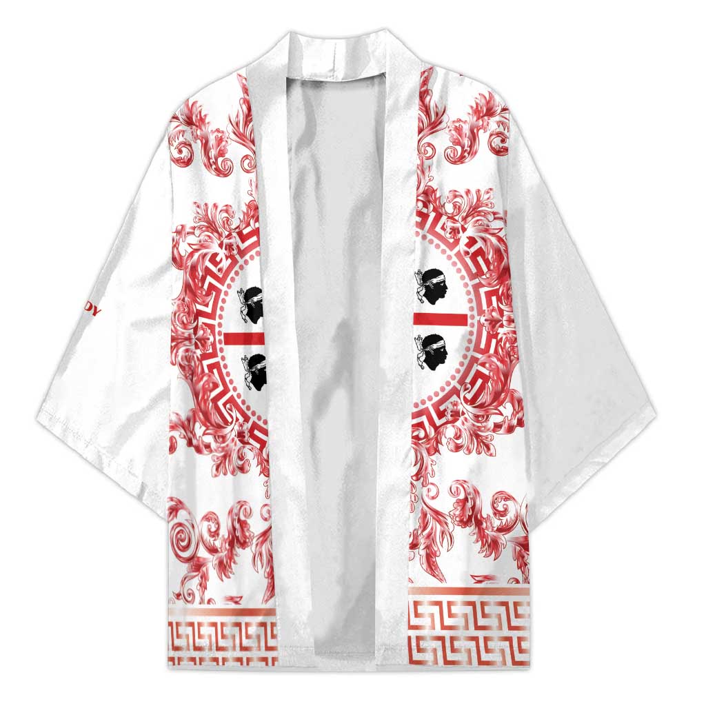 Personalized Italy Sardinia Kimono Baroque Motif