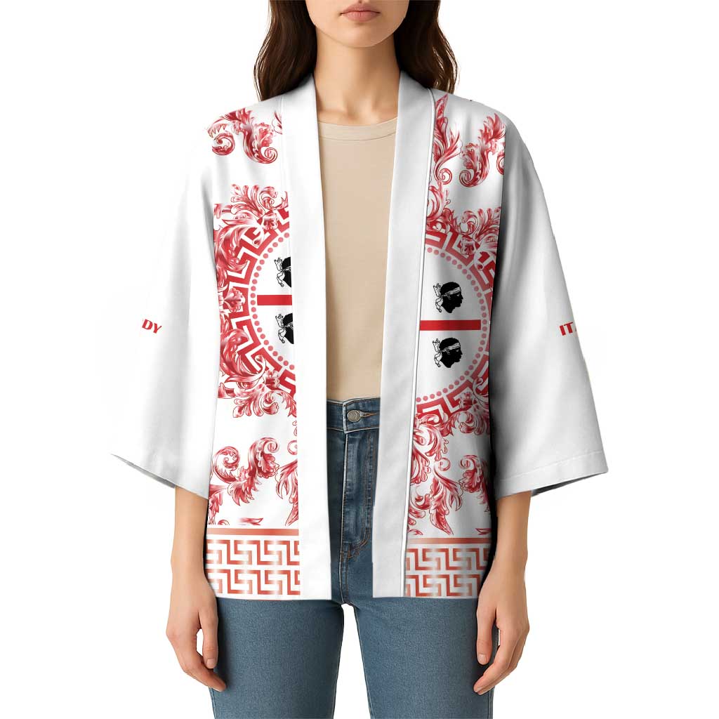 Personalized Italy Sardinia Kimono Baroque Motif