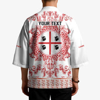 Personalized Italy Sardinia Kimono Baroque Motif