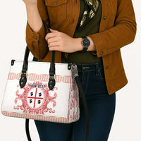 Personalized Italy Sardinia Leather Bag Baroque Motif