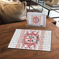 Personalized Italy Sardinia Puzzle Baroque Motif
