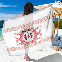 Personalized Italy Sardinia Sarong Baroque Motif