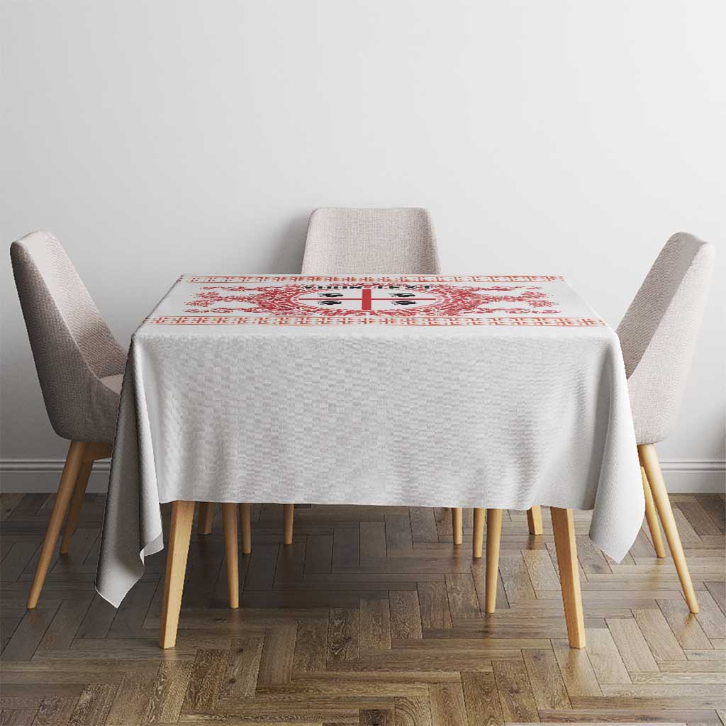 Personalized Italy Sardinia Tablecloth Baroque Motif