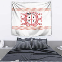 Personalized Italy Sardinia Tapestry Baroque Motif